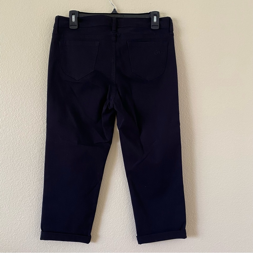 AMERICAN RAG WOMEN JUNIORS CAPRI JEANS CLASSIC BLACK NWT SIZE 9 NWT - Picture 11 of 15